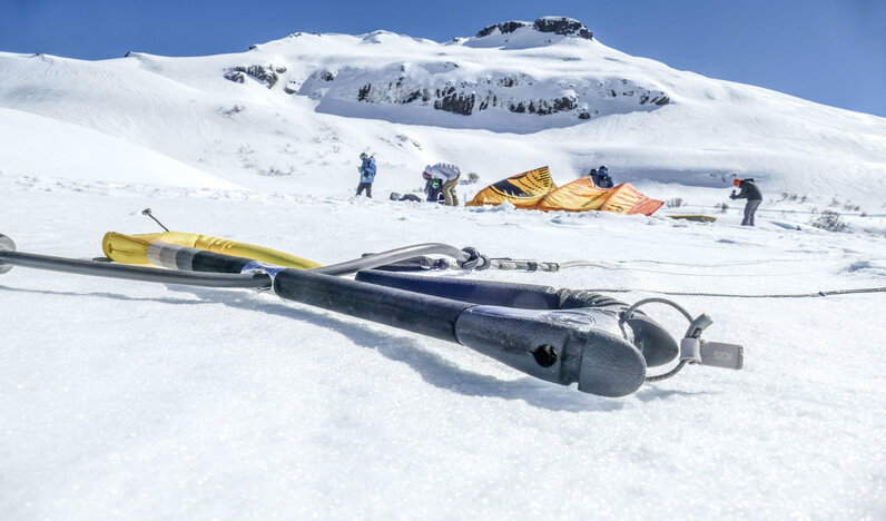 Kitesurfer today, snowkiter  tomorrow ?